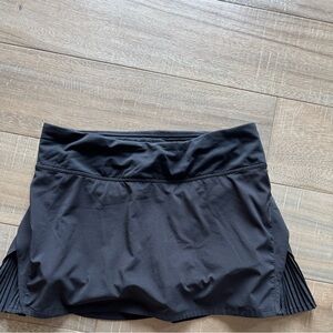Lululemon Black Athletic Skort